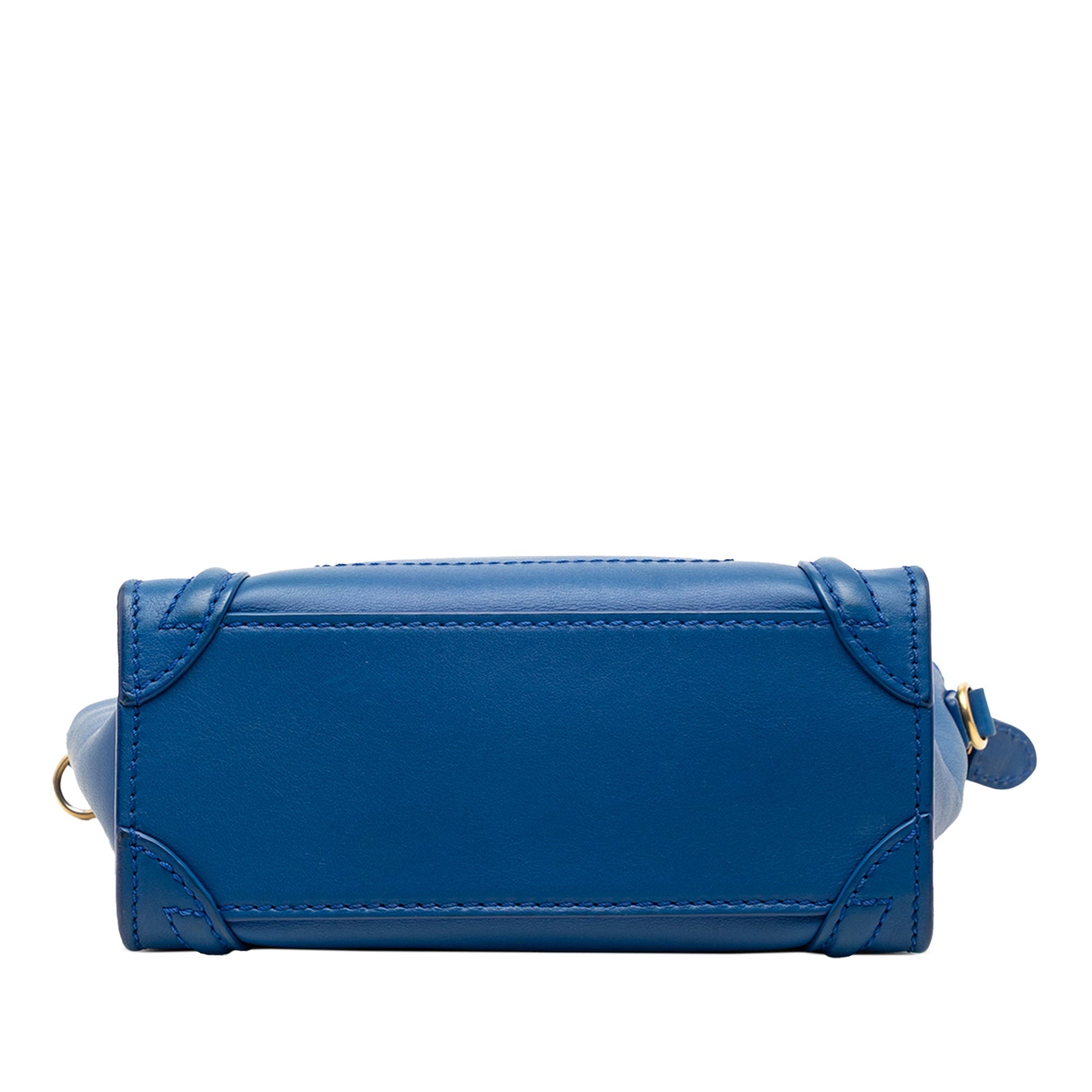 Celine Nano Leather Luggage Tote