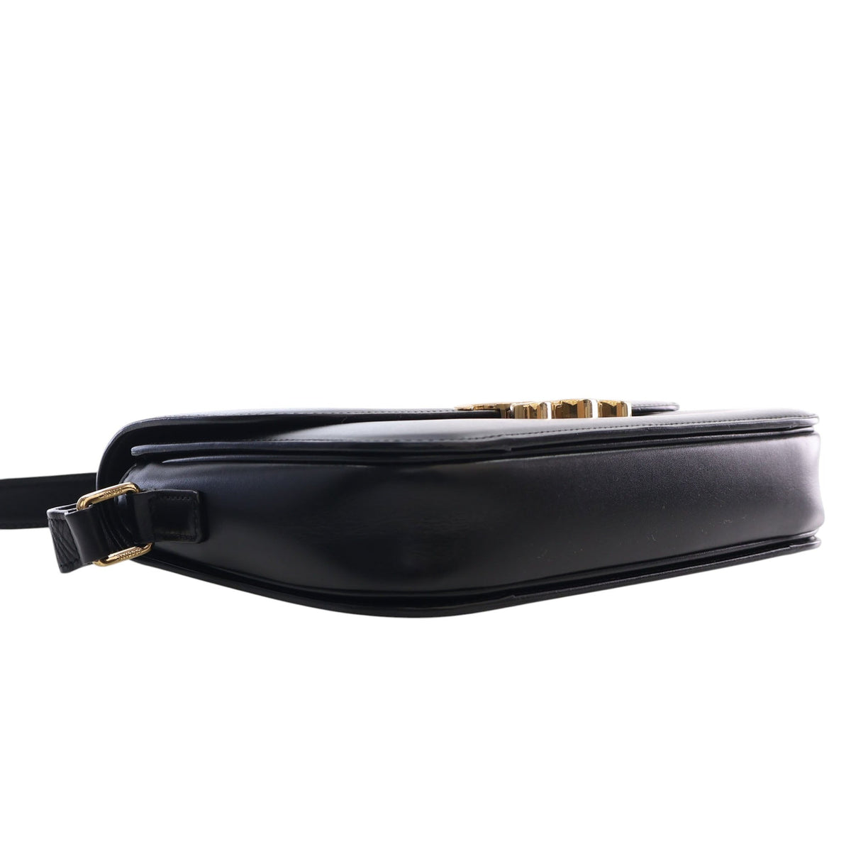 Celine Classique Shiny Calfskin Triomphe Crossbody