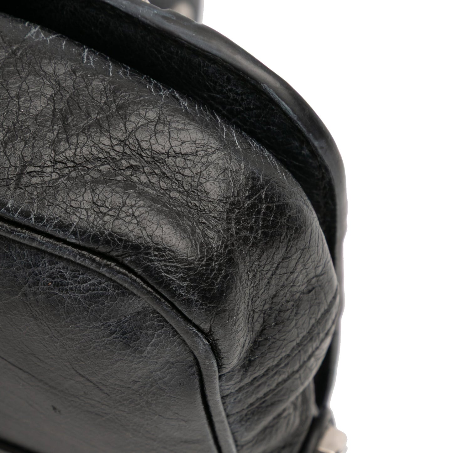 Balenciaga XS Lambskin Motocross Le Cagole Flap Crossbody