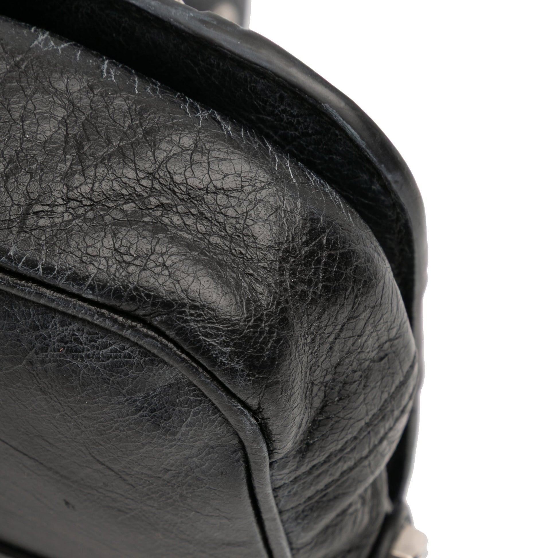 Balenciaga XS Lambskin Motocross Le Cagole Flap Crossbody