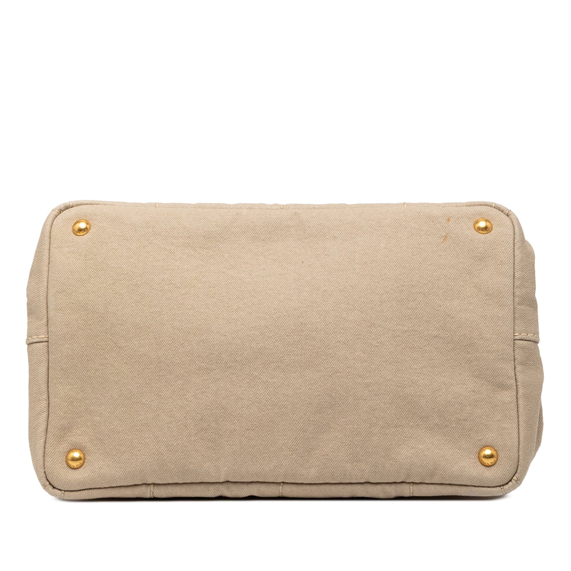 Prada Canvas Canapa Logo Satchel