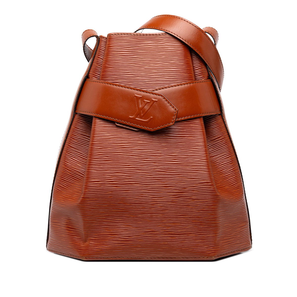 Louis Vuitton Epi Sac D Epaule PM — Brown