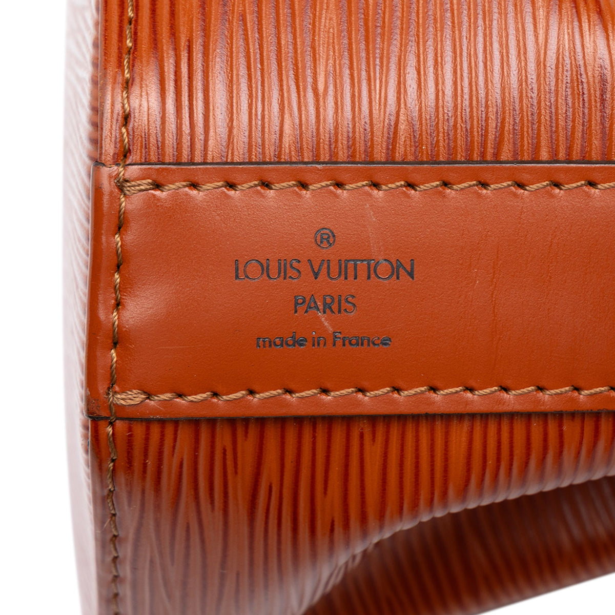 Louis Vuitton Epi Sac D Epaule PM — Brown