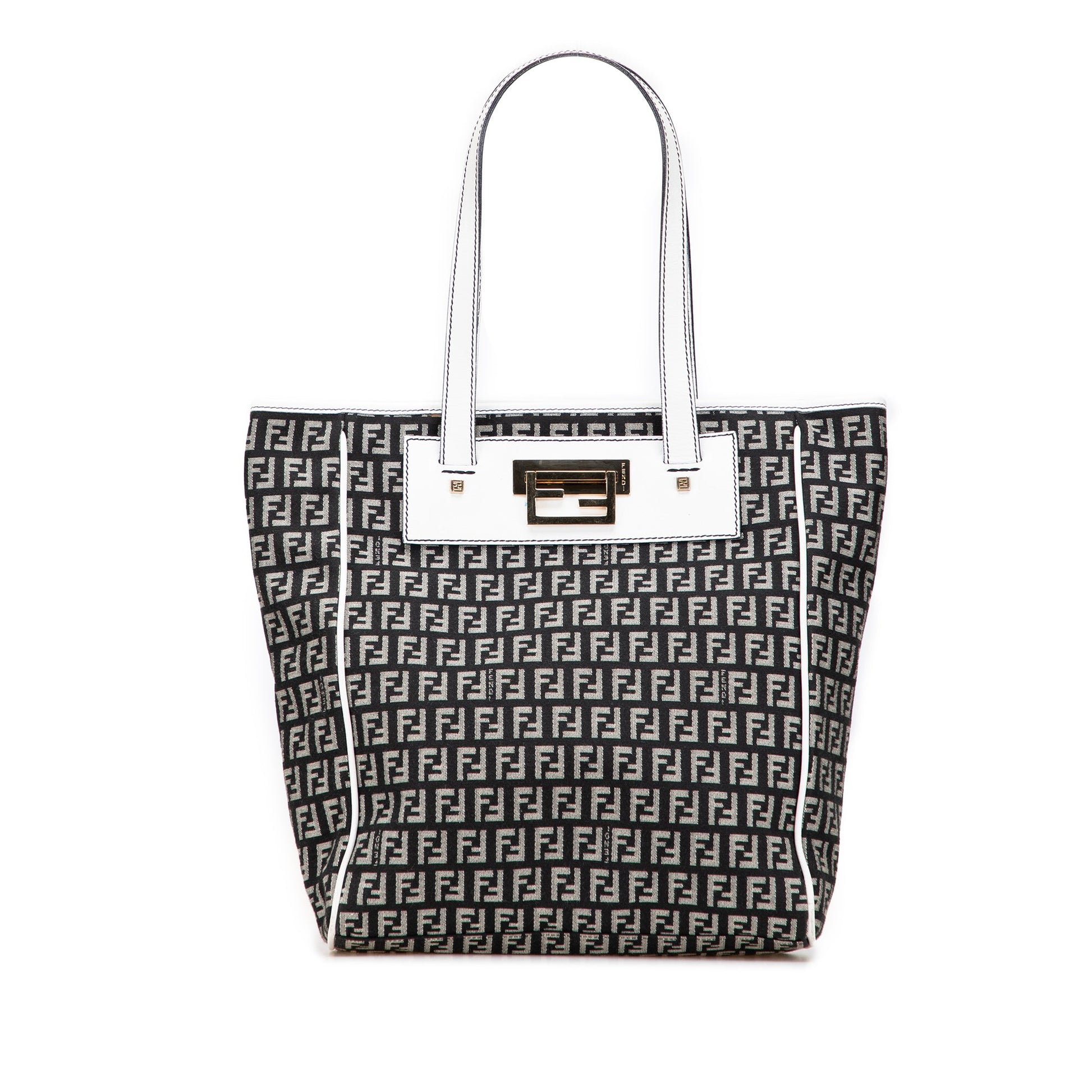 Fendi Zucchino Canvas Tote