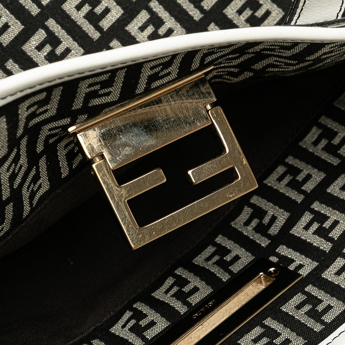 Fendi Zucchino Canvas Tote