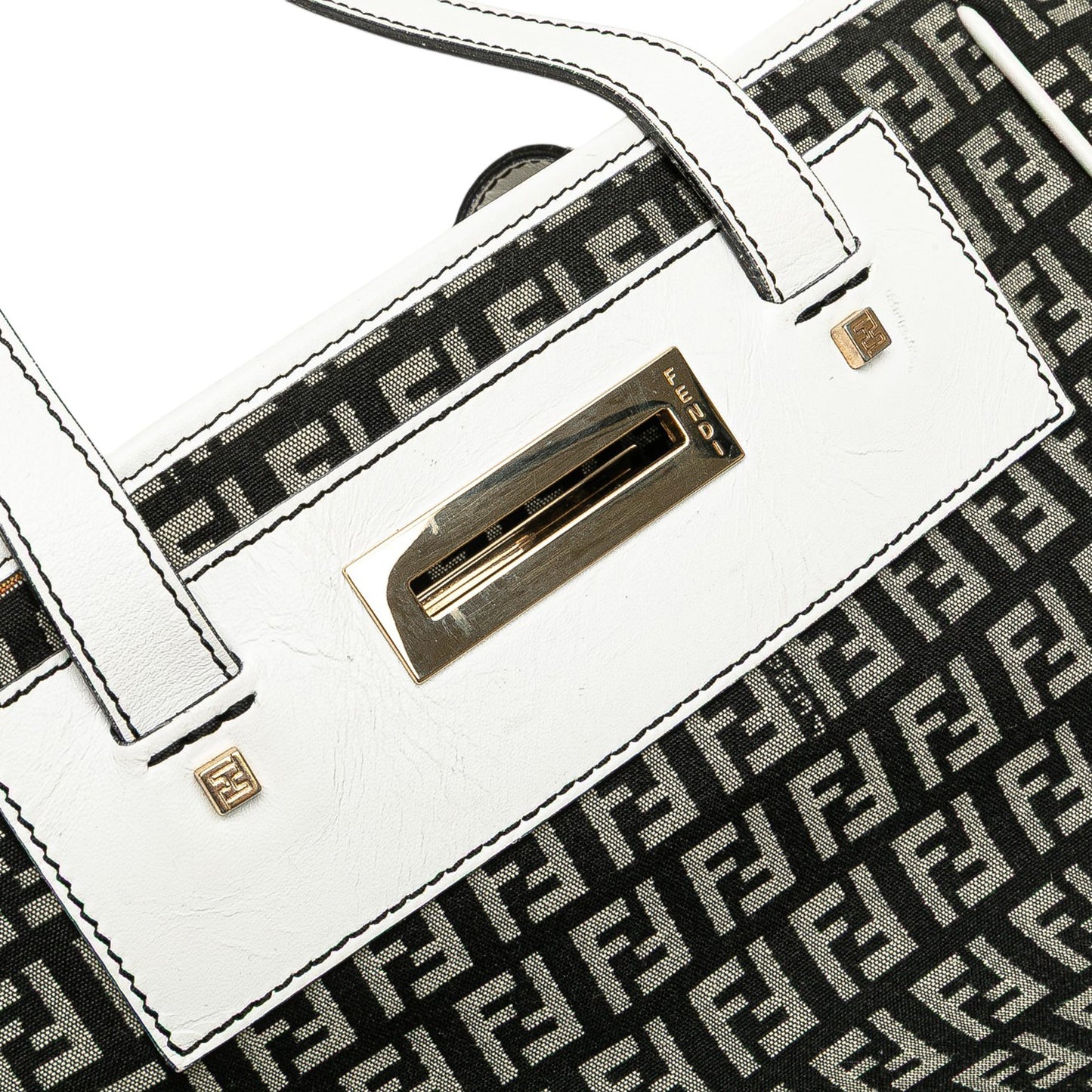 Fendi Zucchino Canvas Tote