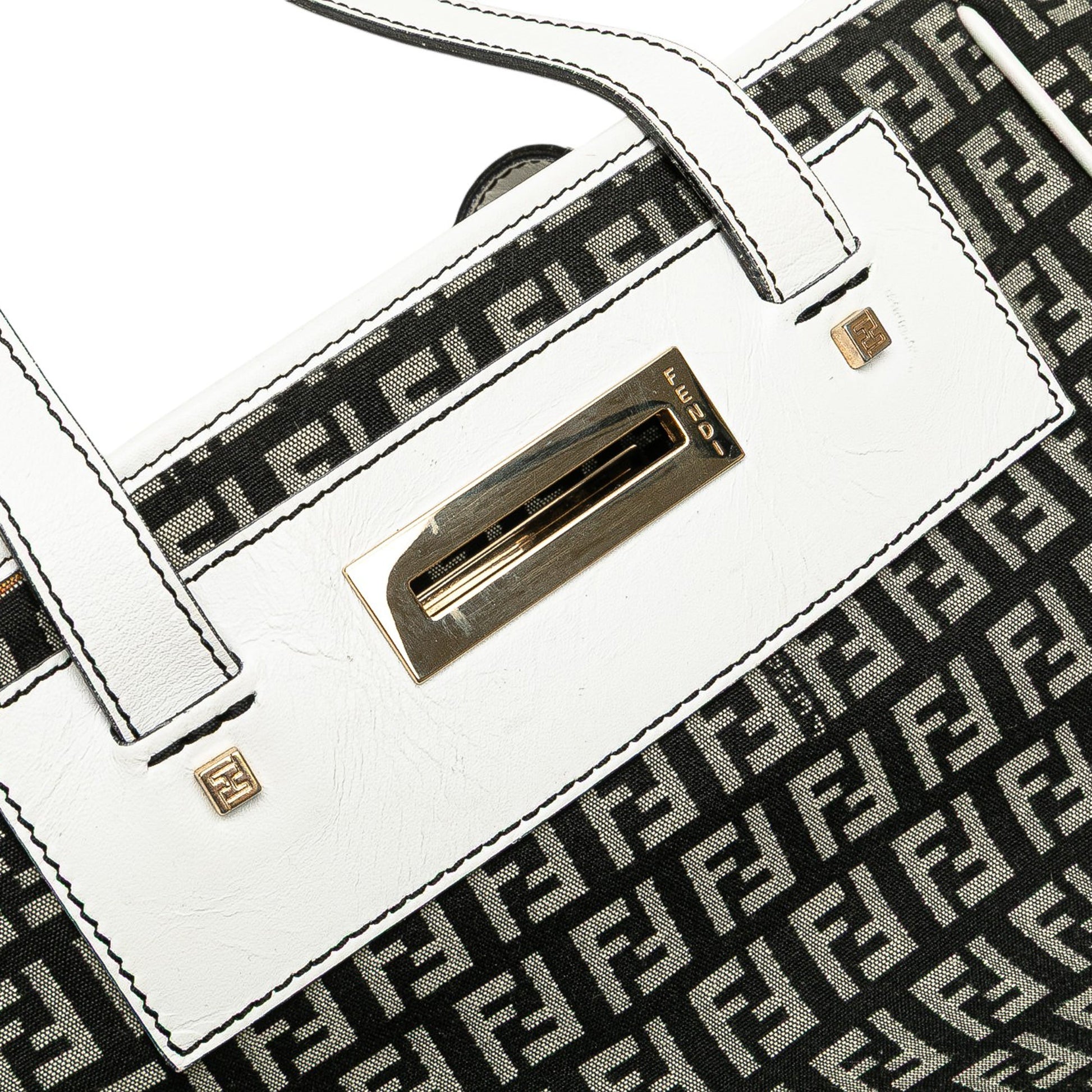 Fendi Zucchino Canvas Tote