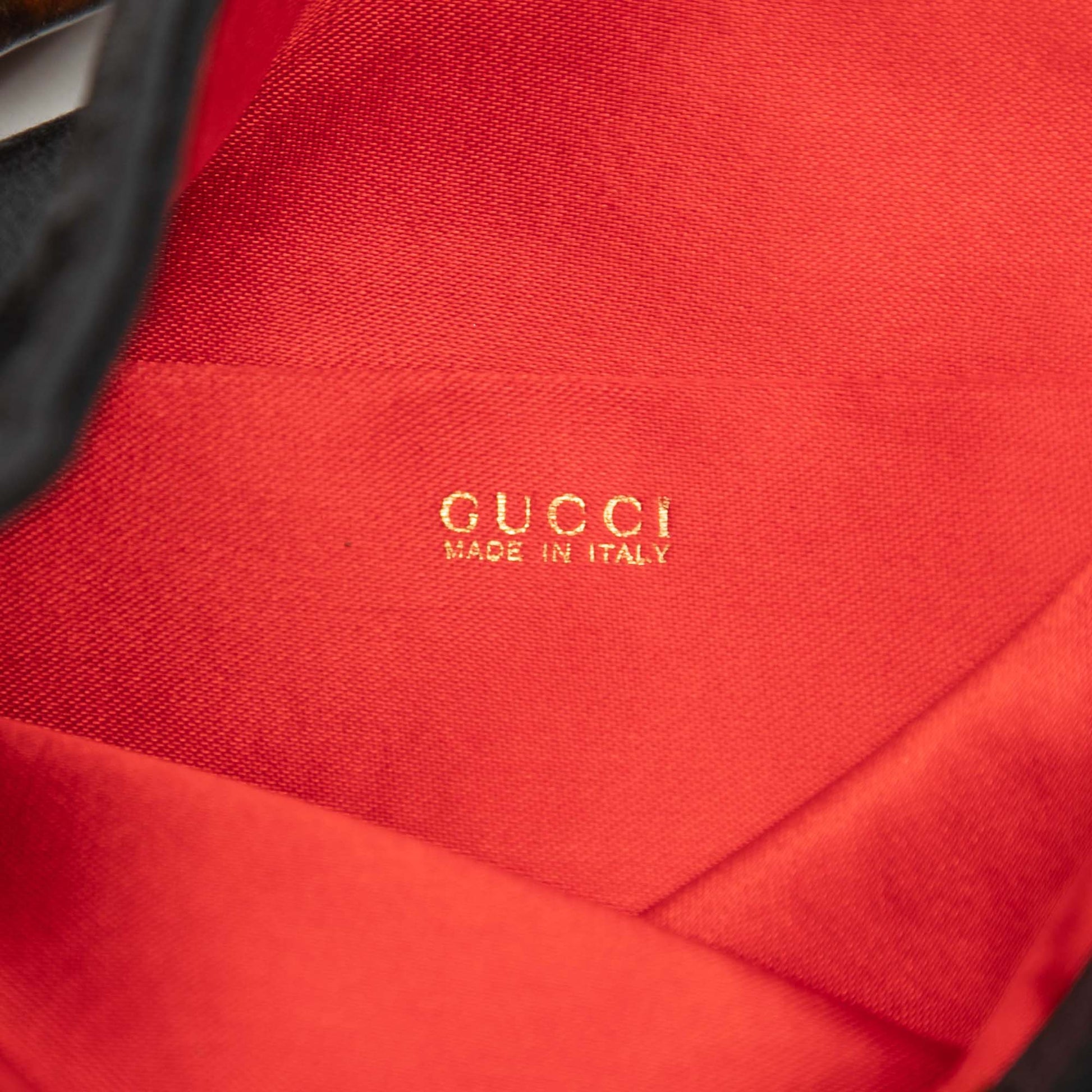 Gucci Bamboo Satin Satchel