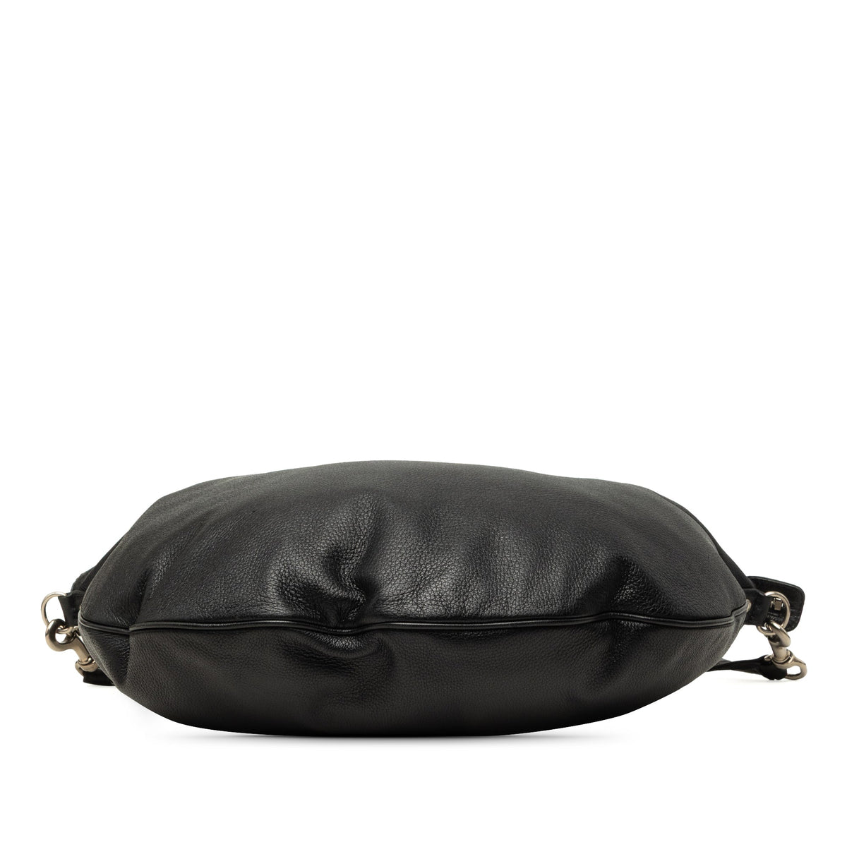 Gucci Calfskin Half Moon Hobo — Black