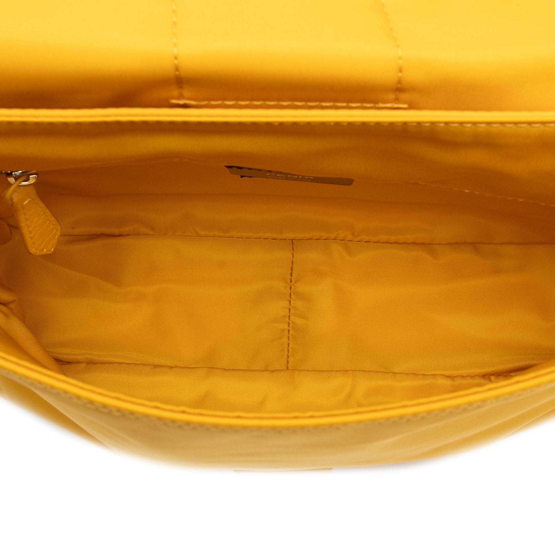 Fendi Medium Econyl Nylon Baguette Crossbody