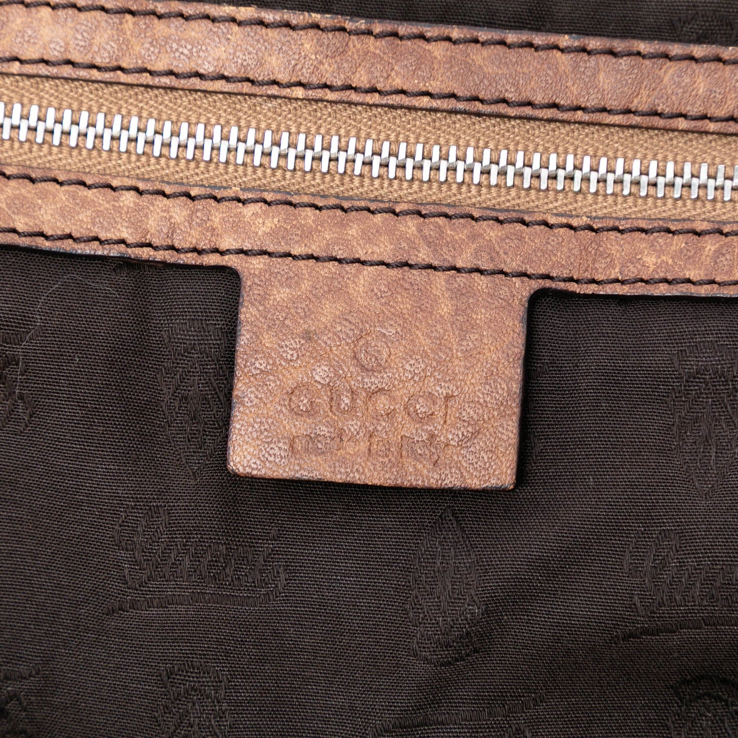 Gucci Medium GG Canvas Bamboo Libeccio Tote
