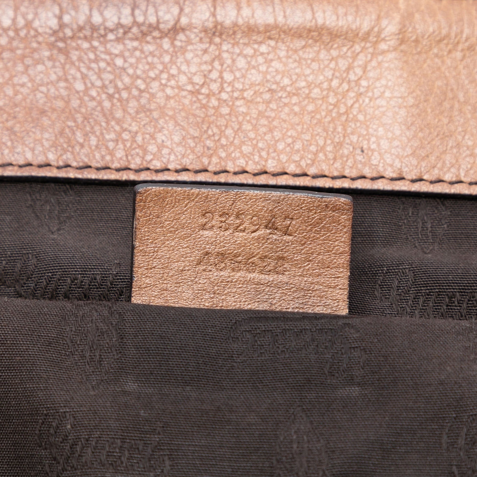 Gucci Medium GG Canvas Bamboo Libeccio Tote