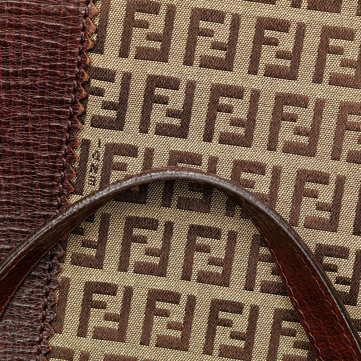 Fendi Zucchino Canvas Tote