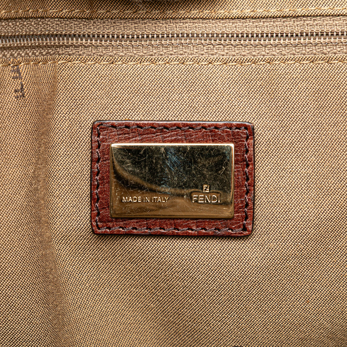 Fendi Zucchino Canvas Tote