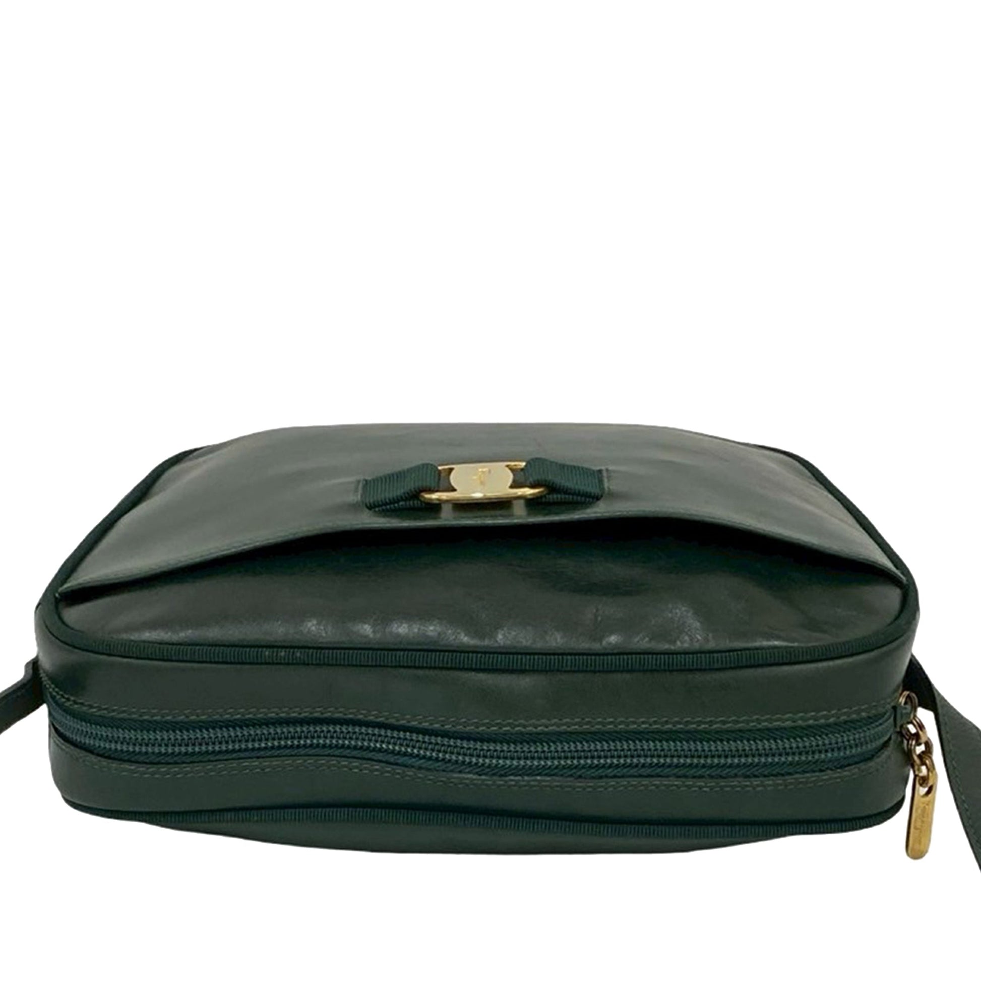 Ferragamo Calfskin Vara Crossbody