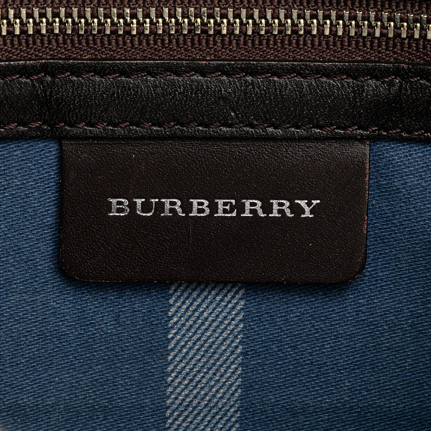 Burberry Leather Trimmed Raffia Crossbody