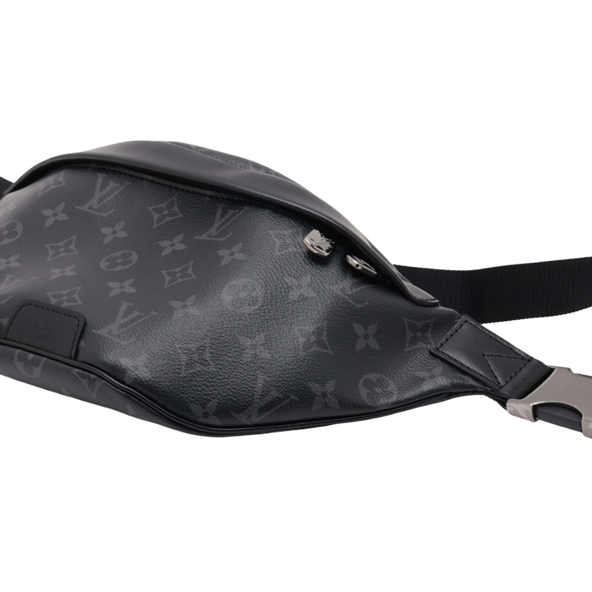 Louis Vuitton Monogram Eclipse Discovery Bumbag PM — Black