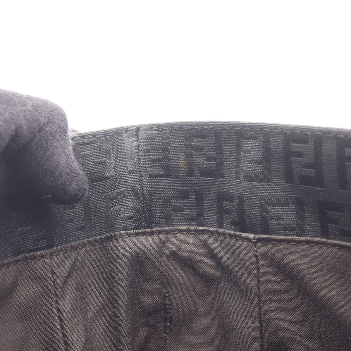 Fendi Zucchino Canvas Tote
