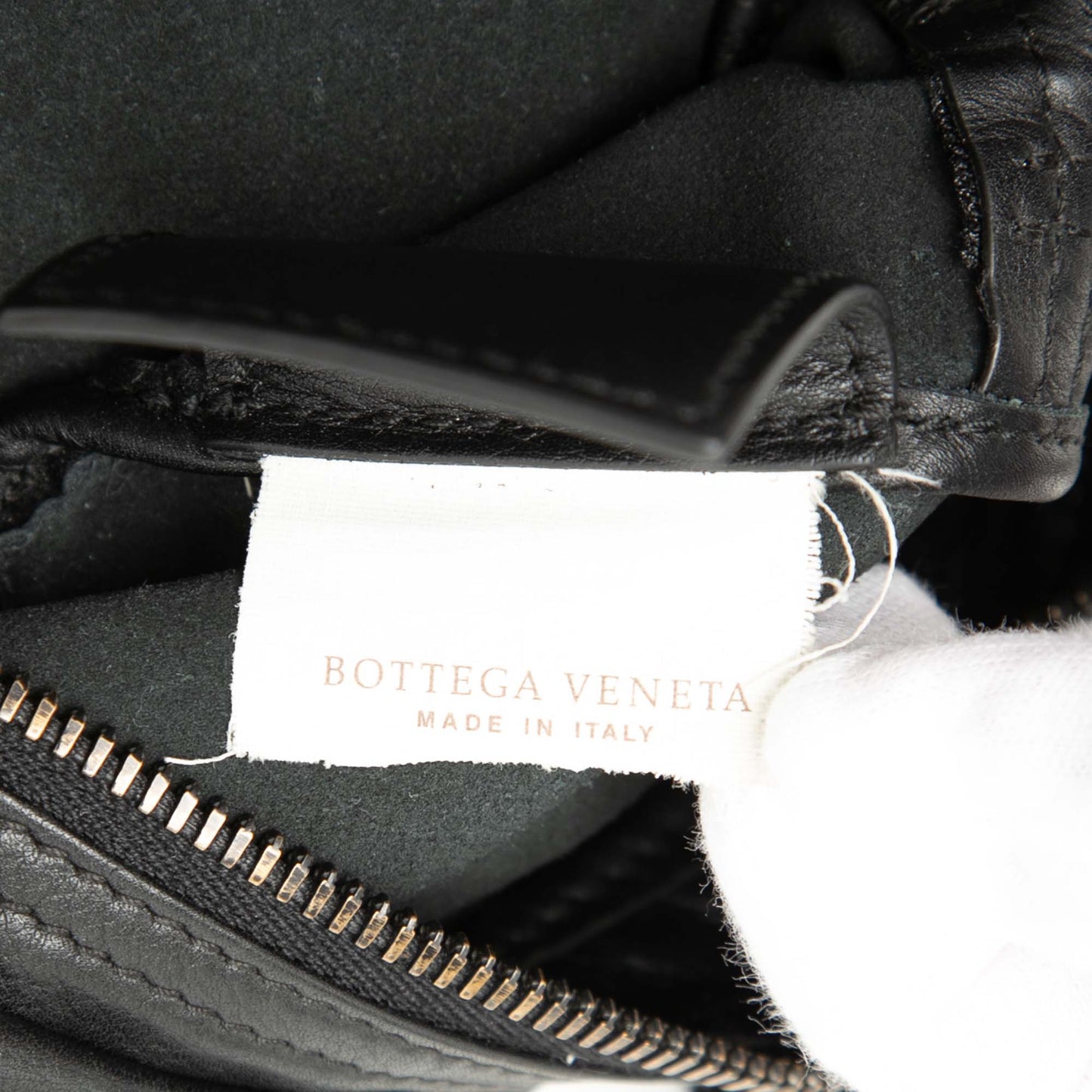 Bottega Veneta Nappa Intrecciato Double Zip Shoulder Bag
