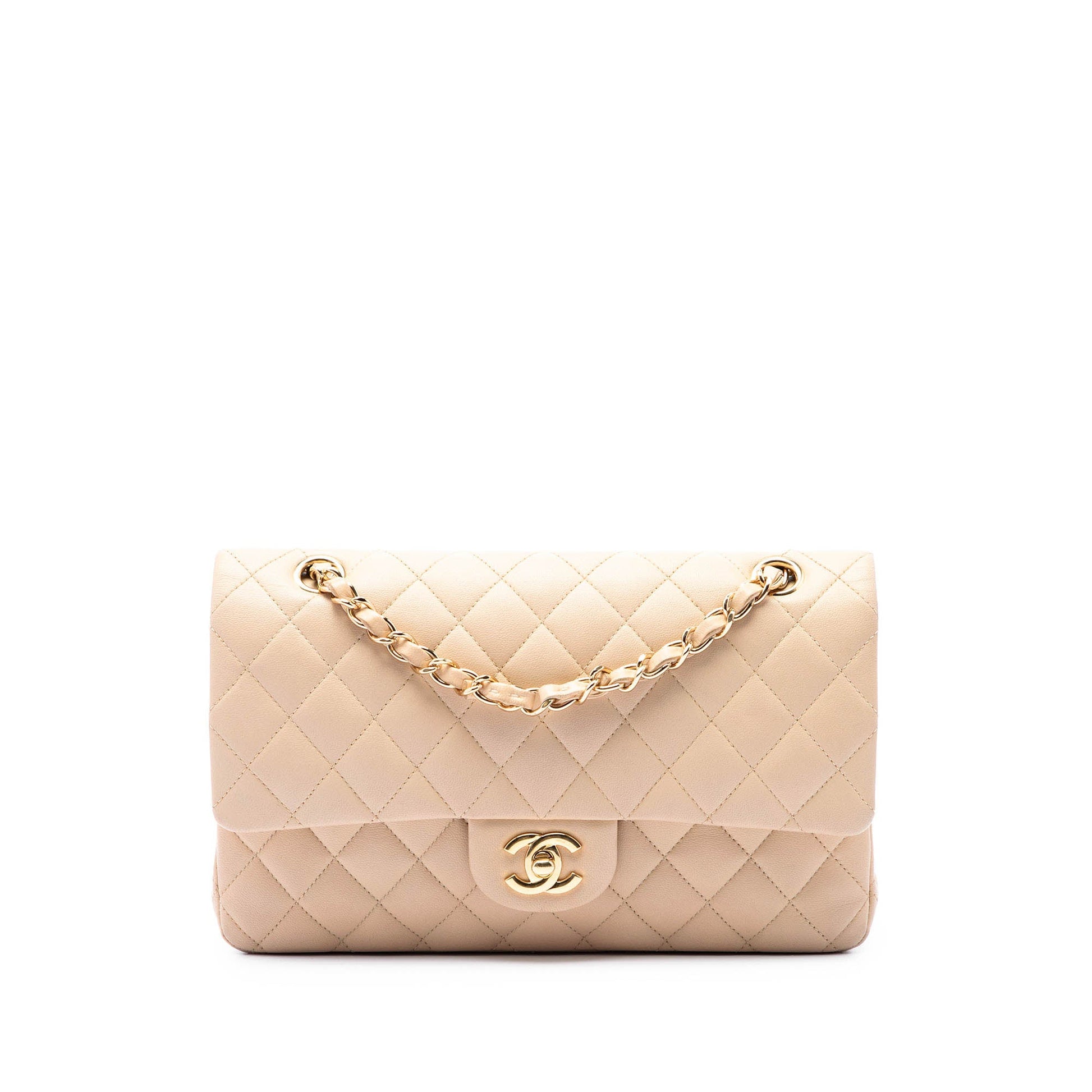 Chanel Medium Classic Lambskin Double Flap