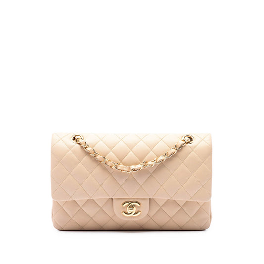Chanel Medium Classic Lambskin Double Flap