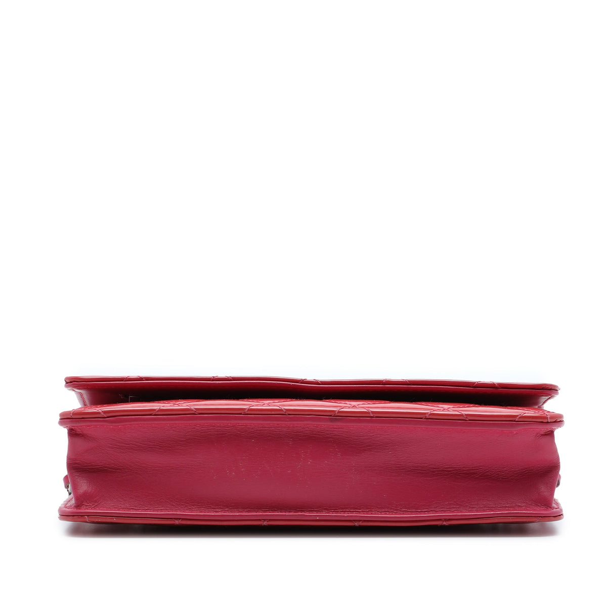 Chanel CC Quilted Patent Wallet On Chain