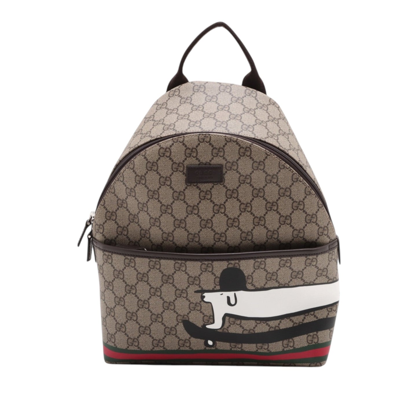 Gucci Kids GG Supreme Web Backpack