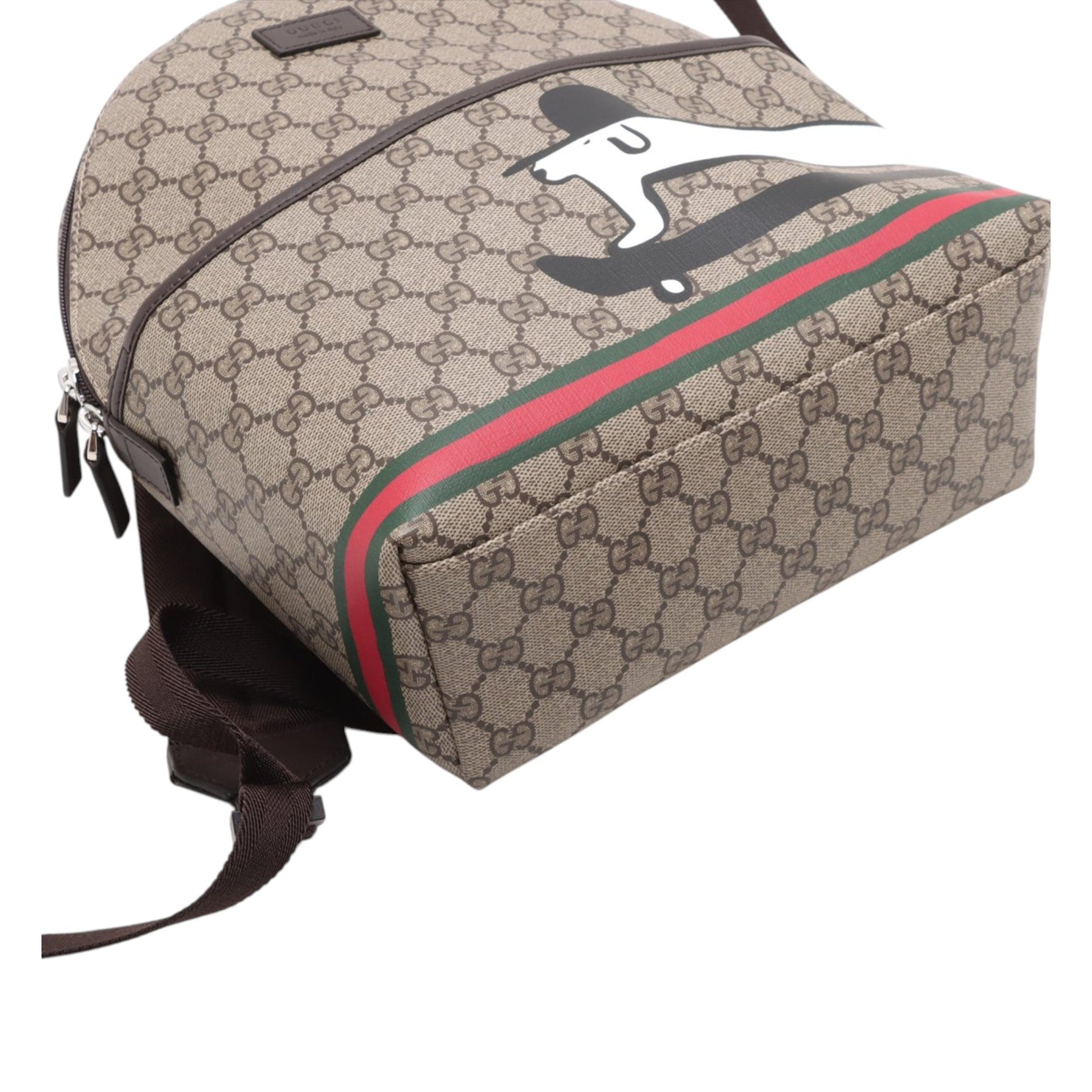 Gucci Kids GG Supreme Web Backpack