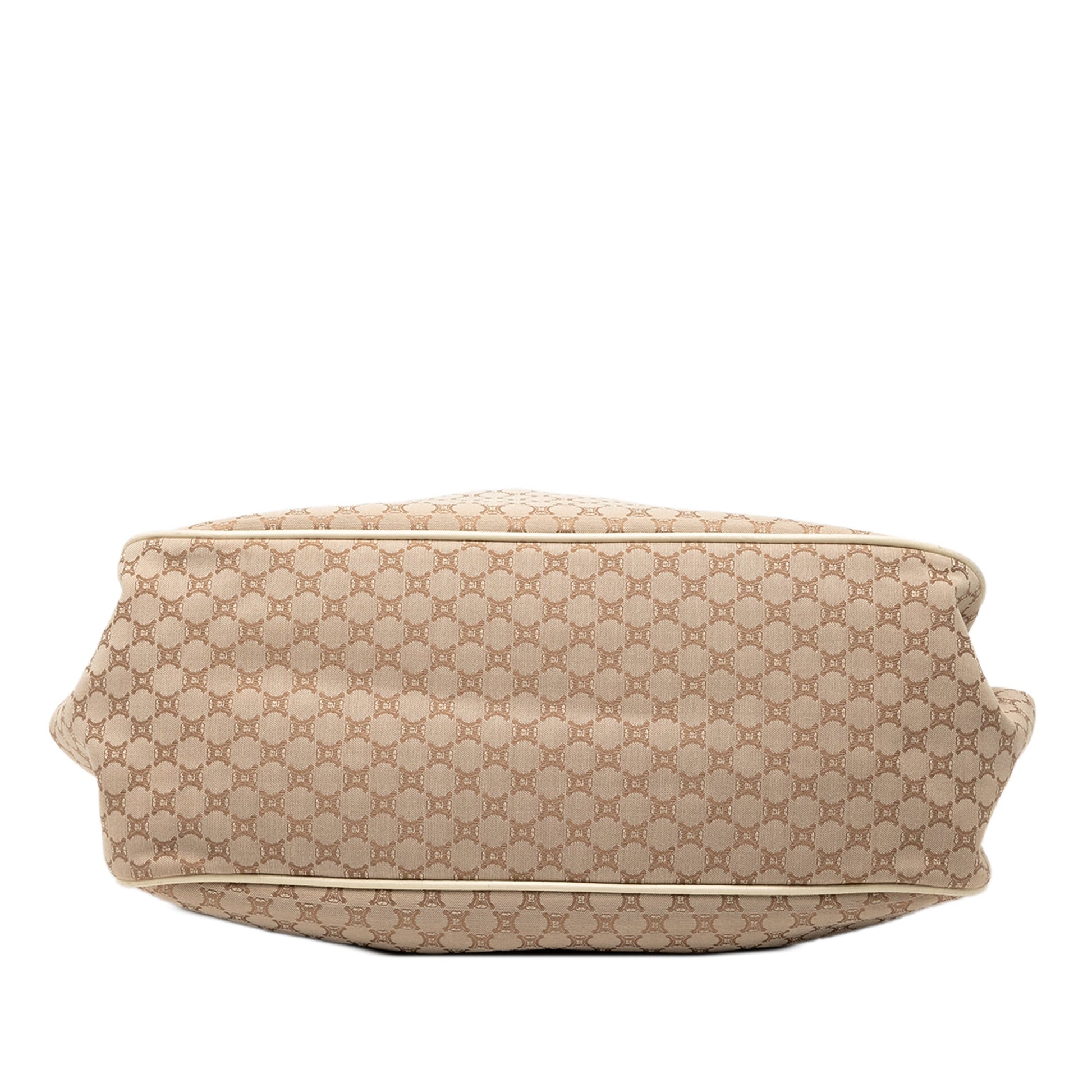 Celine Macadam Canvas Tassel Frame Satchel