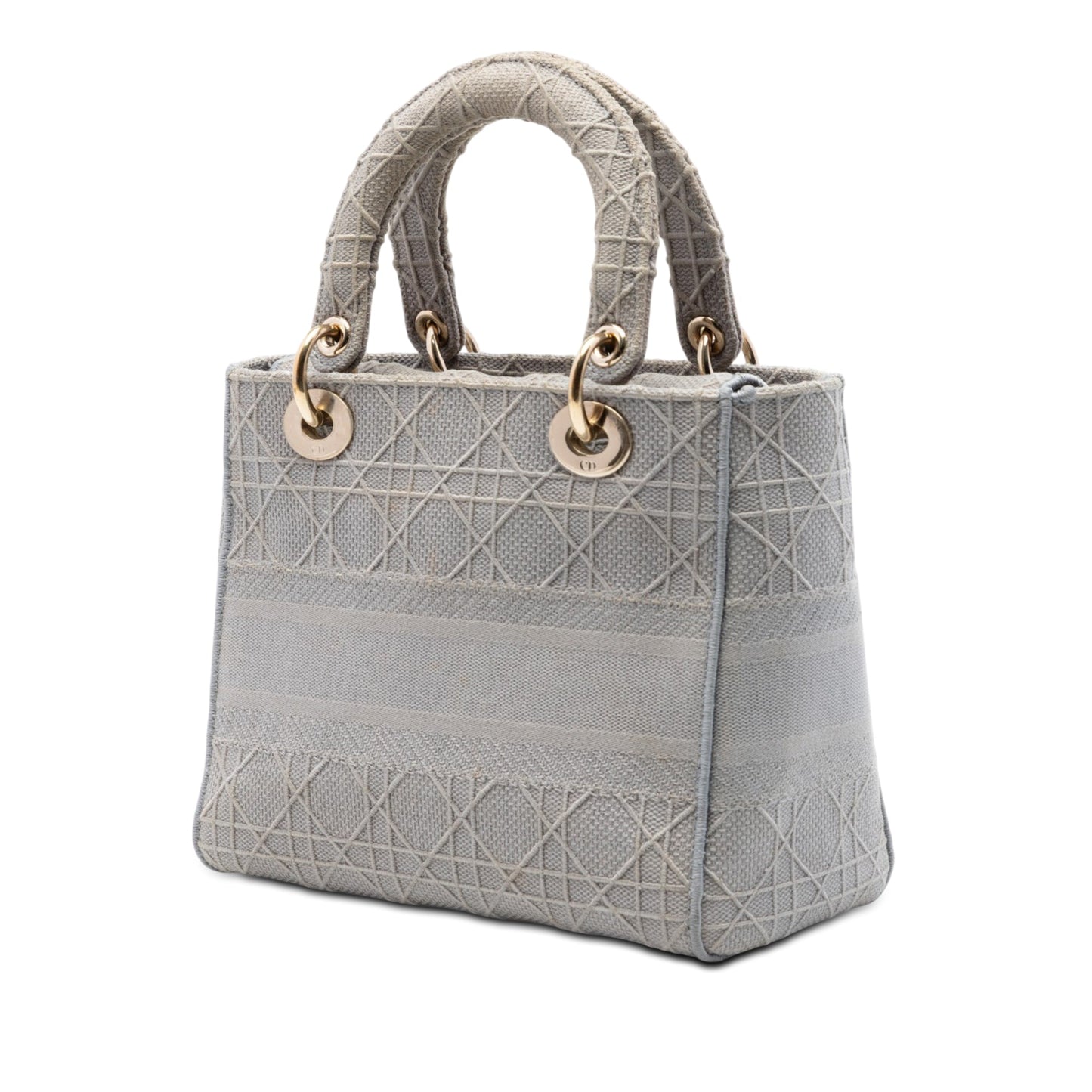 Dior Medium Canvas Cannage Lady D Lite