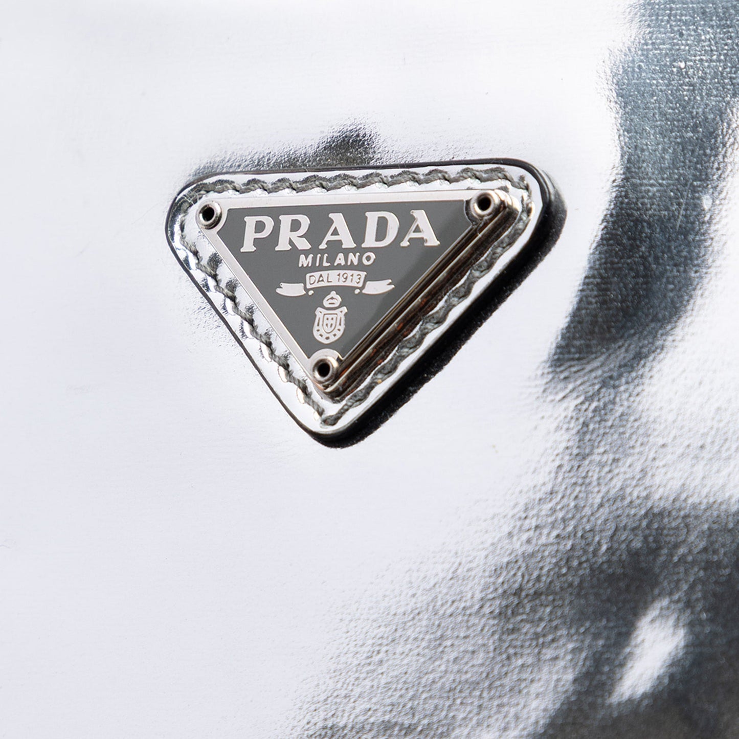 Prada Spazzolato Leather Cleo Shoulder Bag