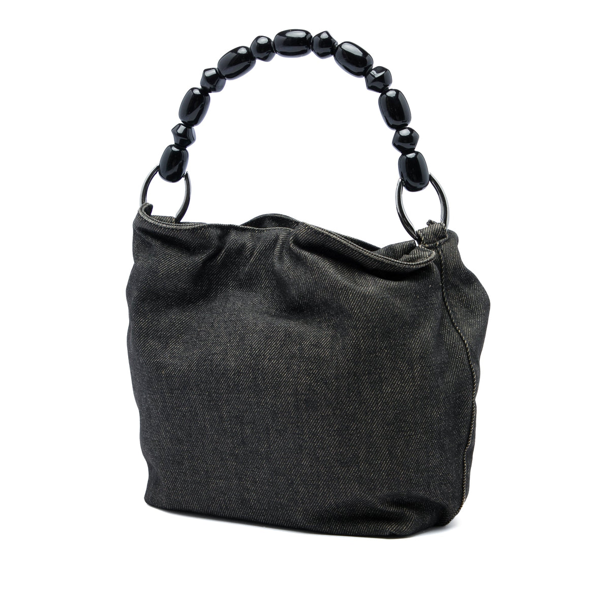 Dior Denim Malice Handbag — Black