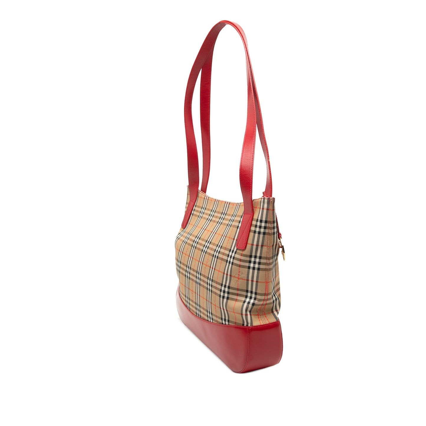 Burberry Haymarket Check Canvas Tote
