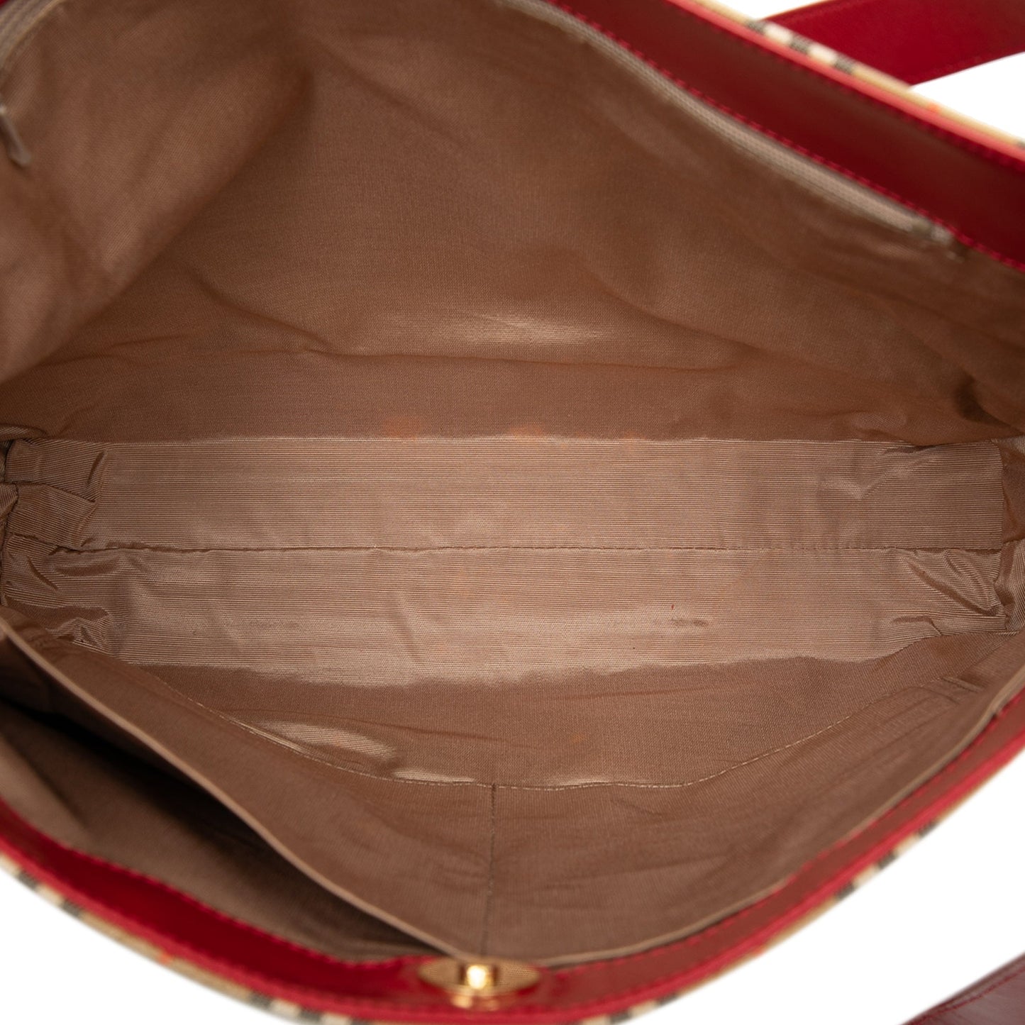 Burberry Haymarket Check Canvas Tote