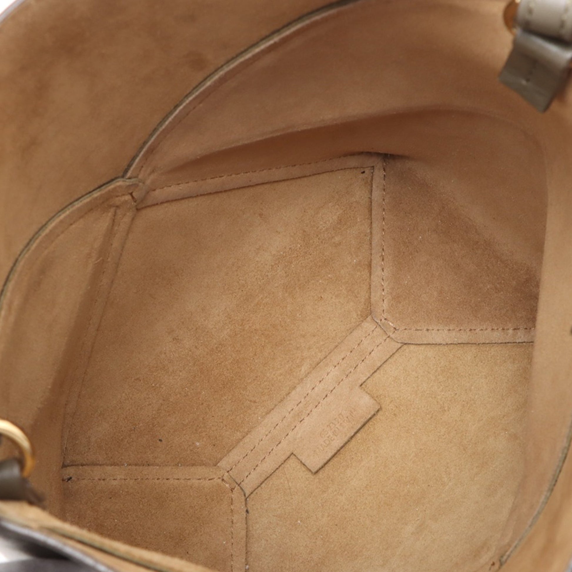 LOEWE Mini Calfskin Puzzle Fold Tote