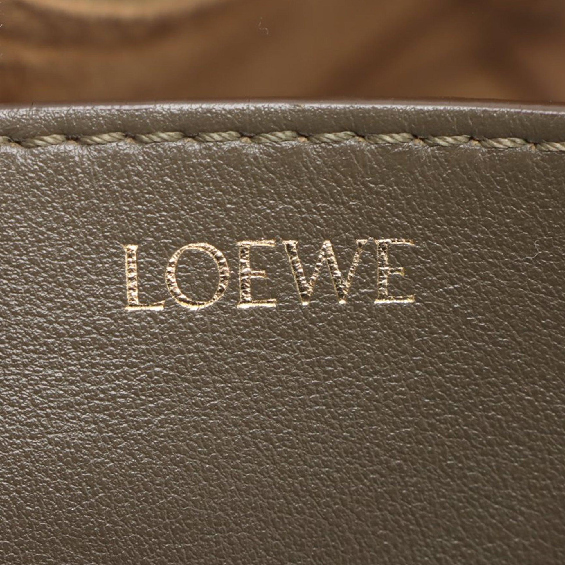 LOEWE Mini Calfskin Puzzle Fold Tote