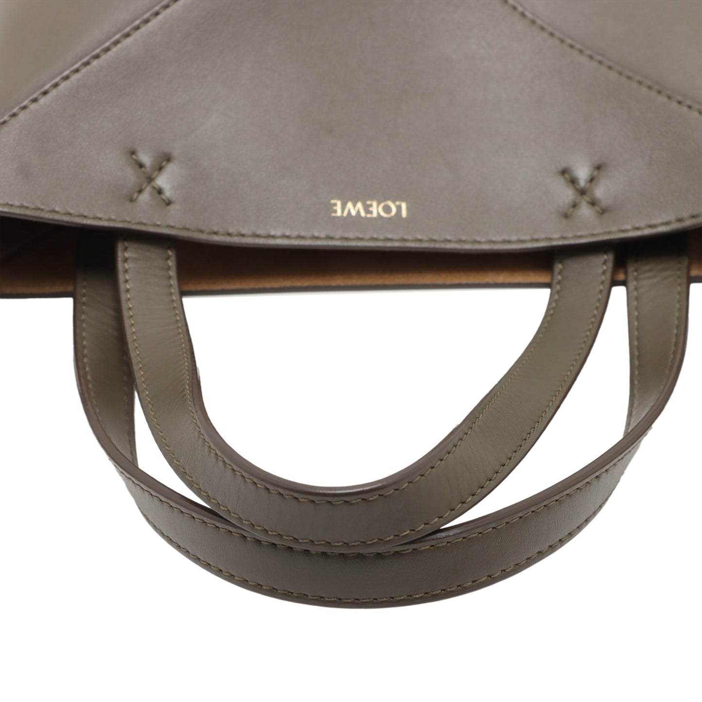 LOEWE Mini Calfskin Puzzle Fold Tote