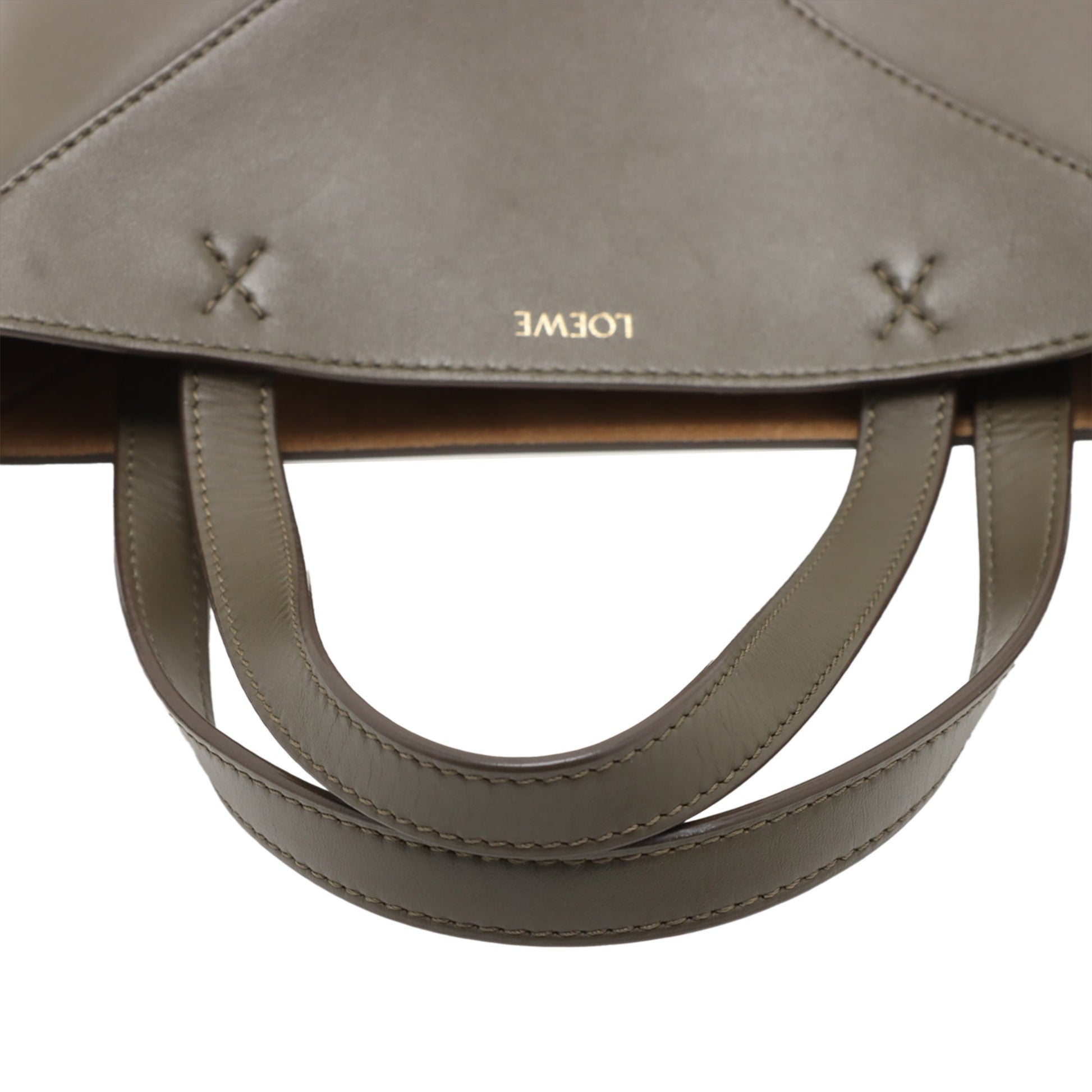 LOEWE Mini Calfskin Puzzle Fold Tote
