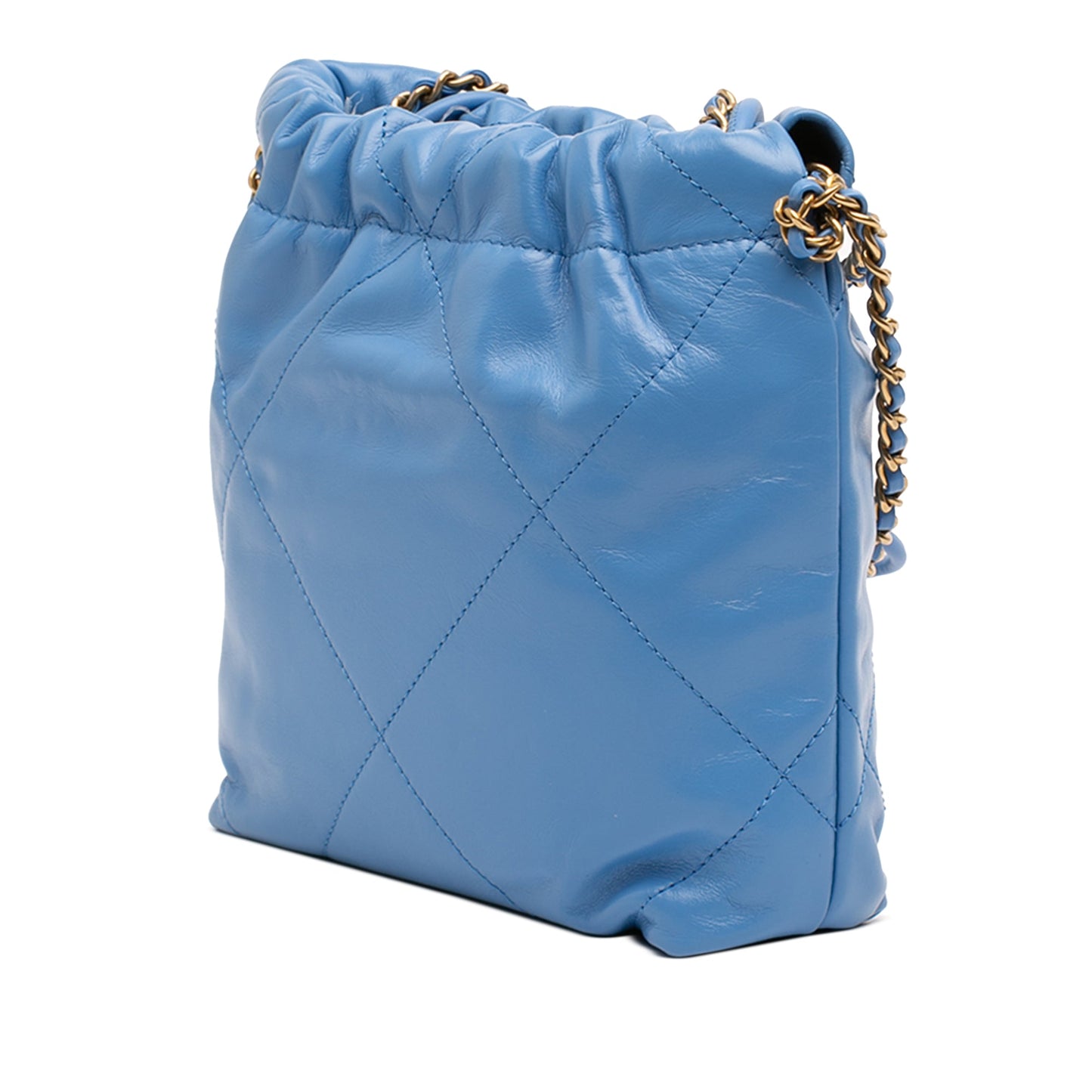 Chanel Mini Shiny Calfskin 22 Handbag