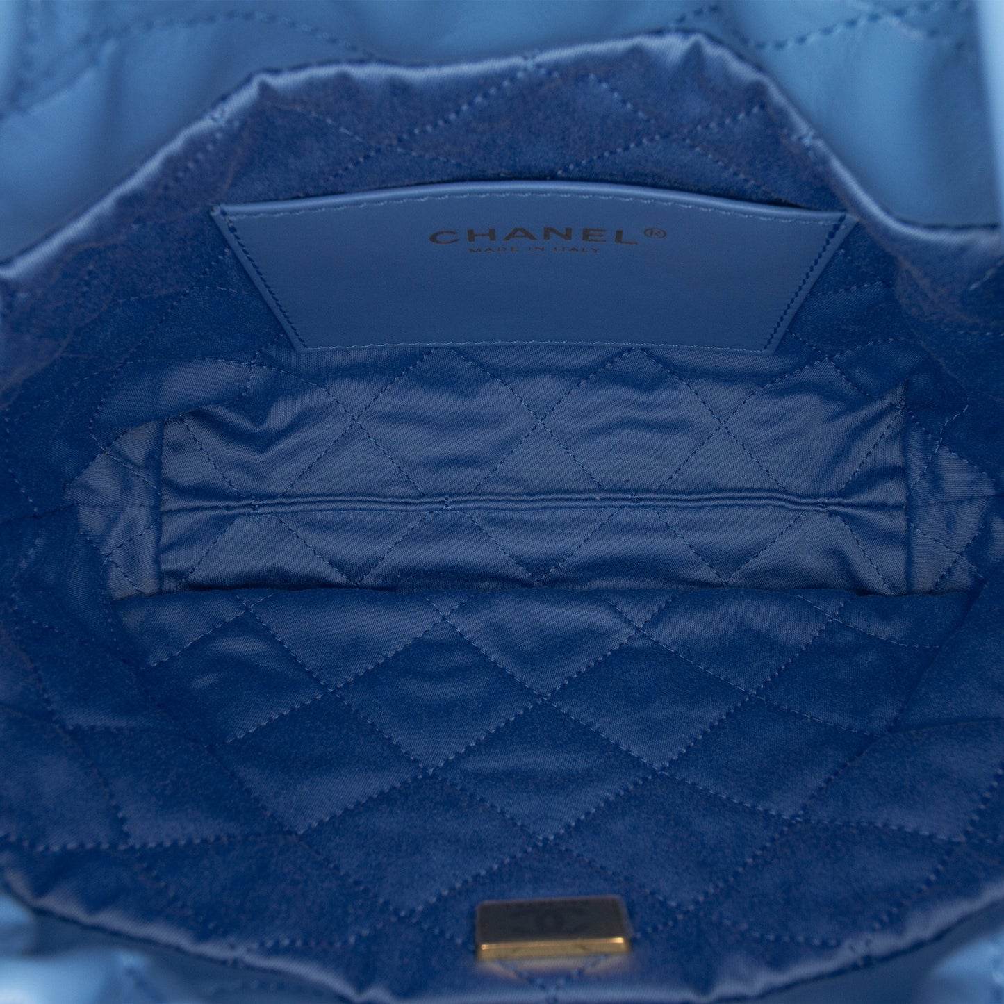 Chanel Mini Shiny Calfskin 22 Handbag