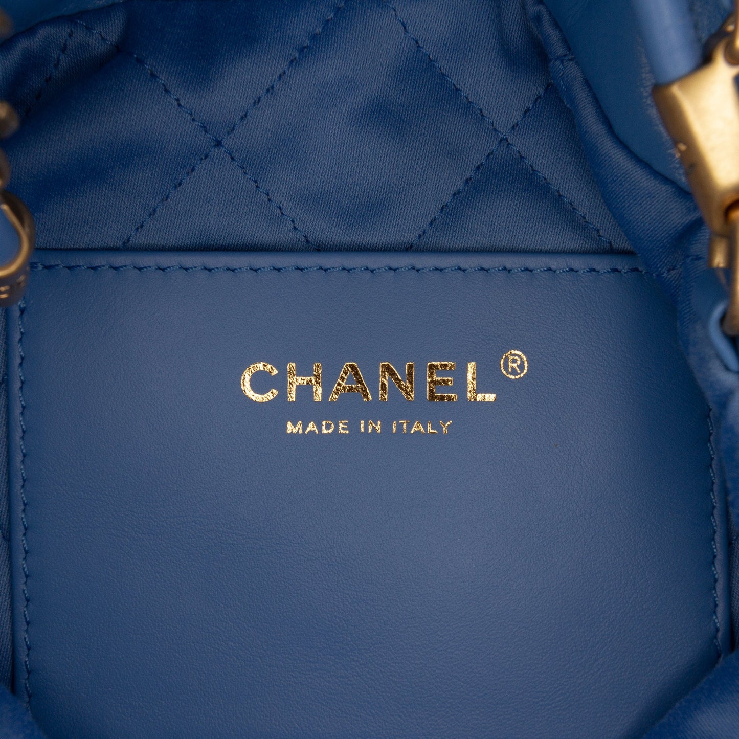 Chanel Mini Shiny Calfskin 22 Handbag