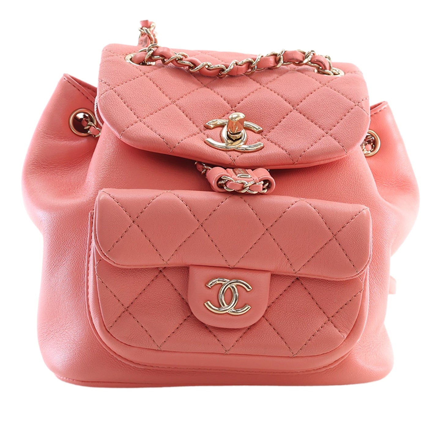 Chanel Small Lambskin Duma Backpack