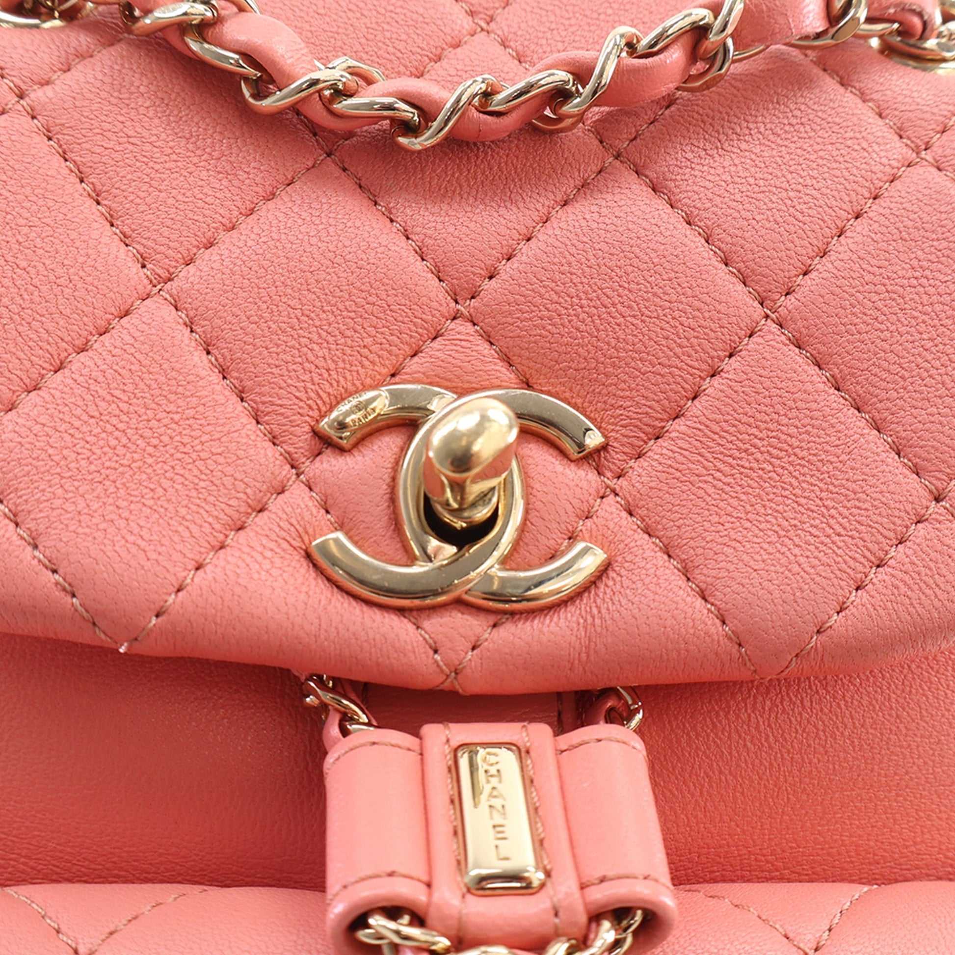 Chanel Small Lambskin Duma Backpack
