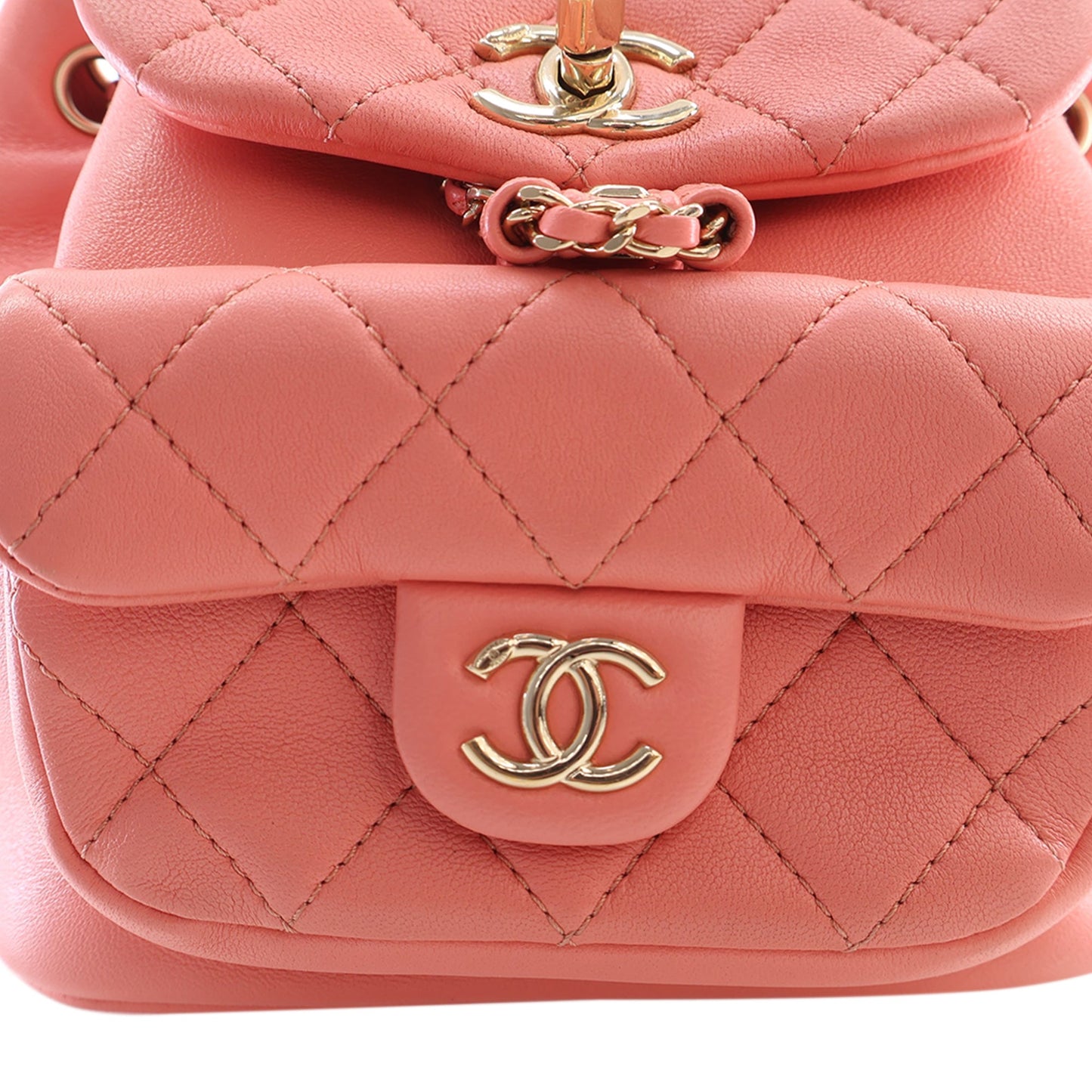 Chanel Small Lambskin Duma Backpack