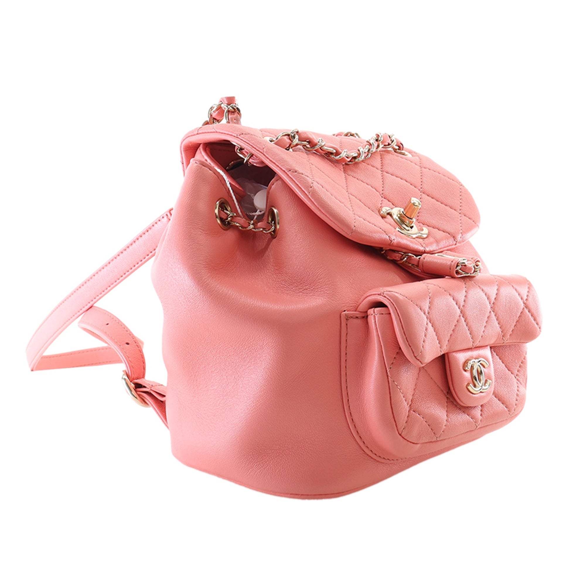 Chanel Small Lambskin Duma Backpack