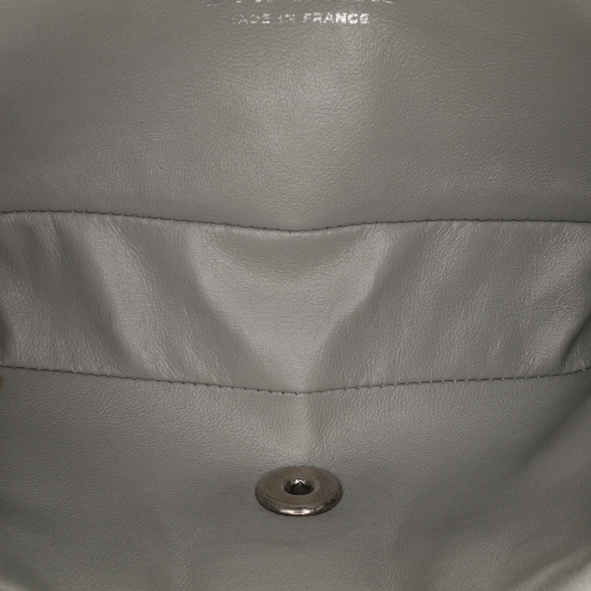 Chanel Embroidered Lambskin Camellia Follies Flap