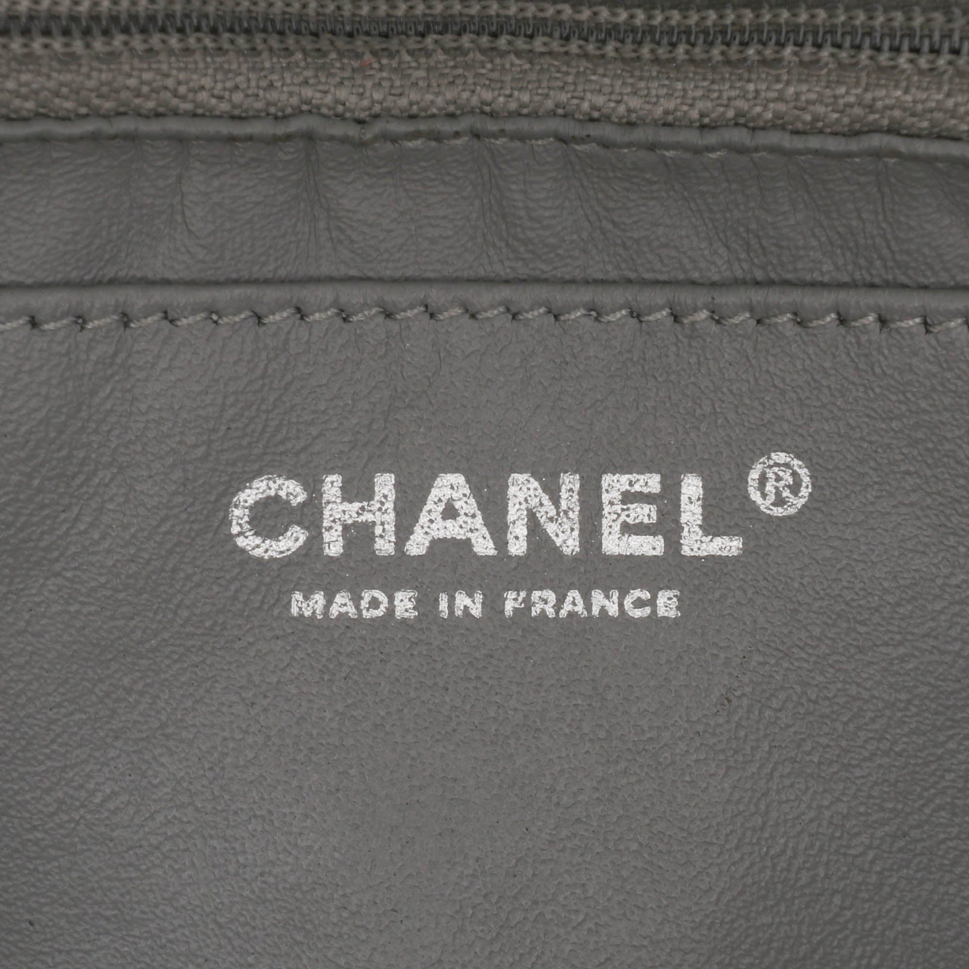 Chanel Embroidered Lambskin Camellia Follies Flap