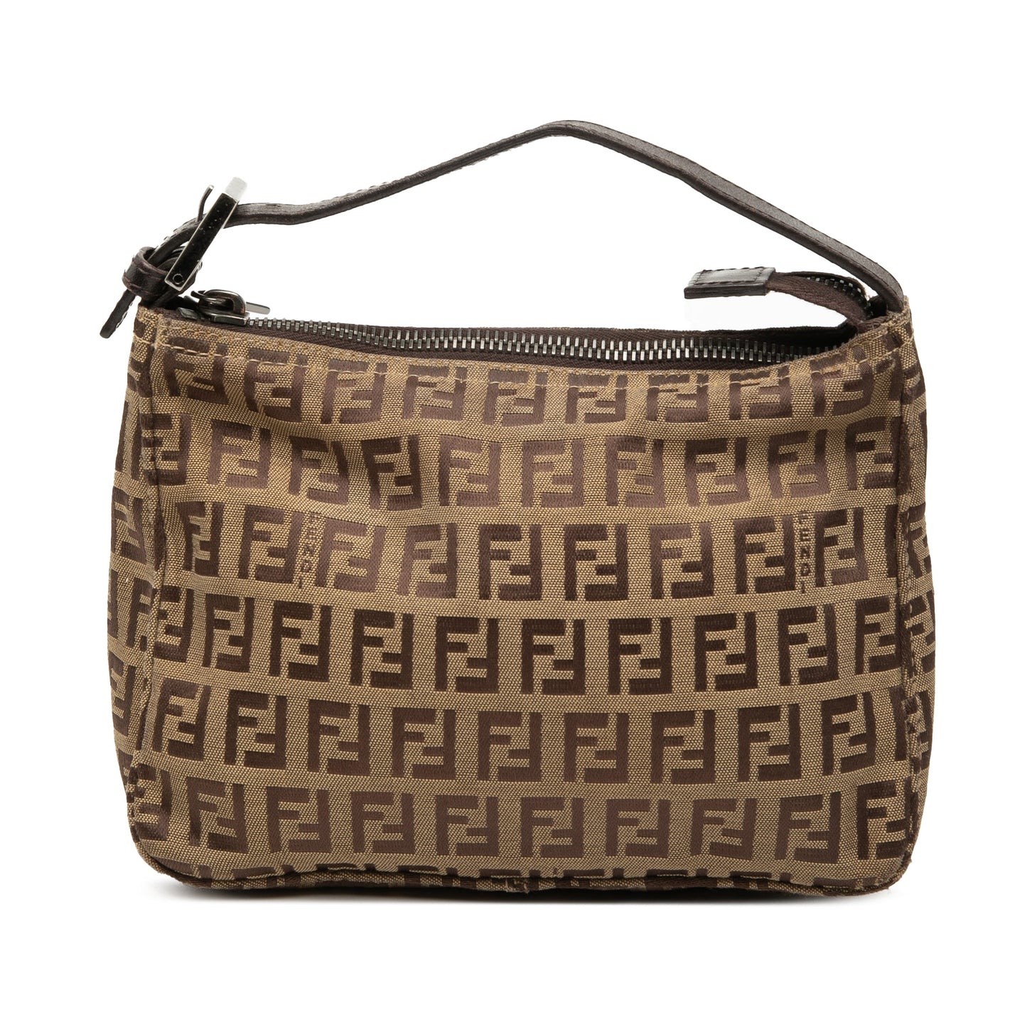 Fendi Zucchino Canvas Handbag