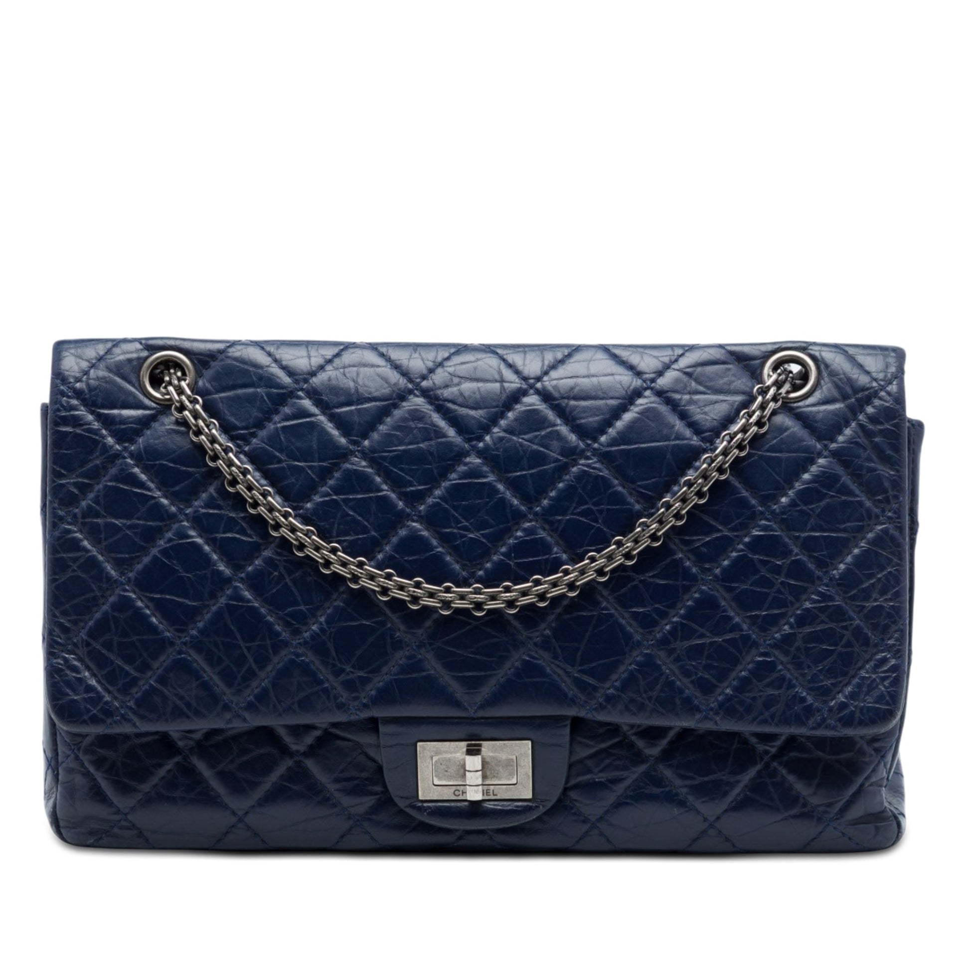 Chanel Quilted Aged Calfskin Reissue 2.55 Double Flap 227