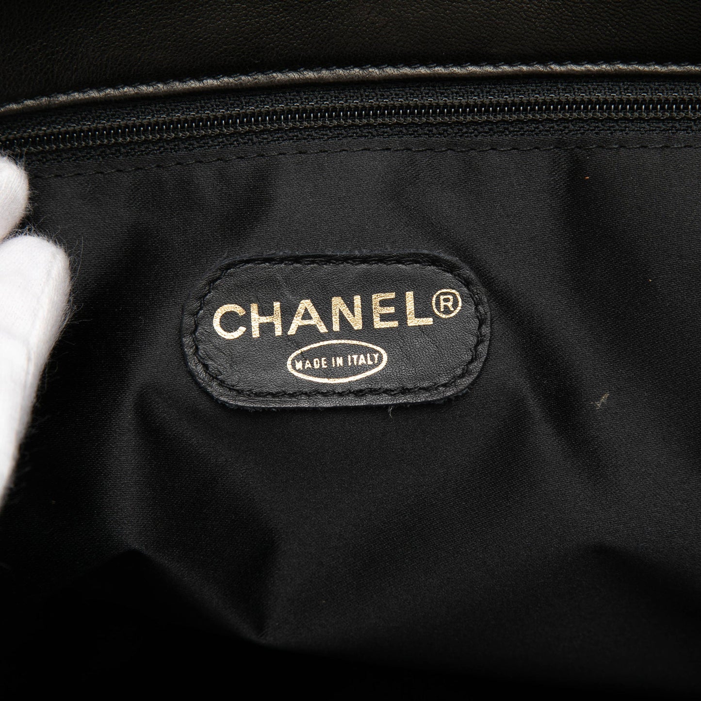 CC Quilted Lambskin Tote